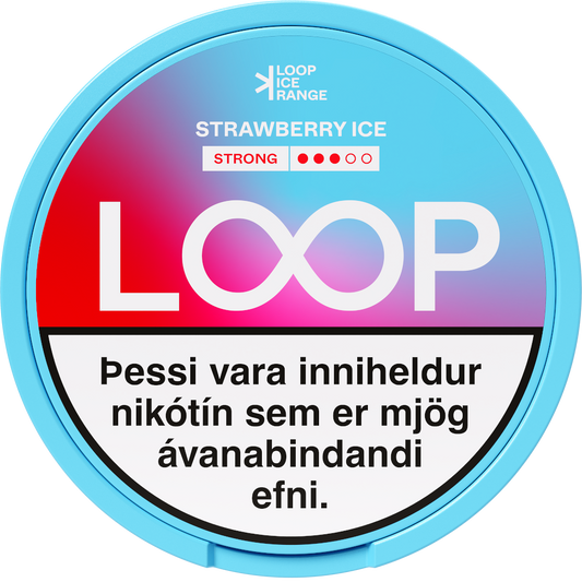 LOOP STRAWBERRY ICE STRONG
