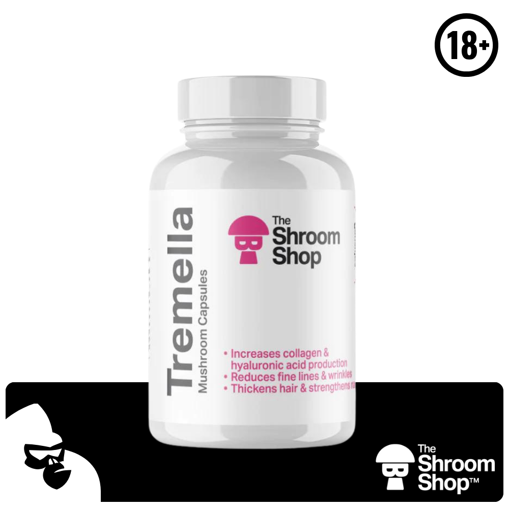 Tremella Mushroom Capsules frá The Shroom Shop – vara vöru mynd
