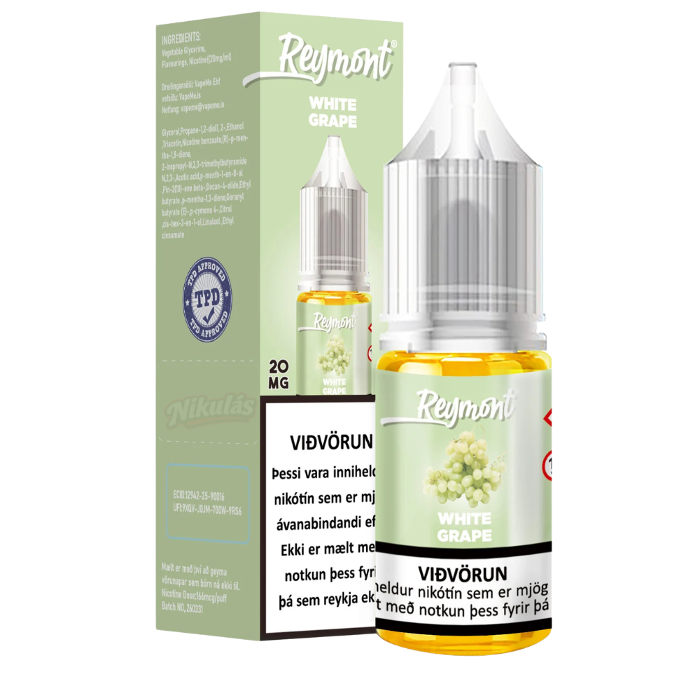 WHITE GRAPE REYMONT 10ML 20MG NIC SALT
