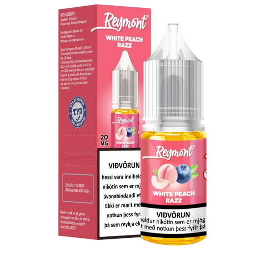 WHITE PEACH RAZZ REYMONT 10ML 20MG NIC SALT