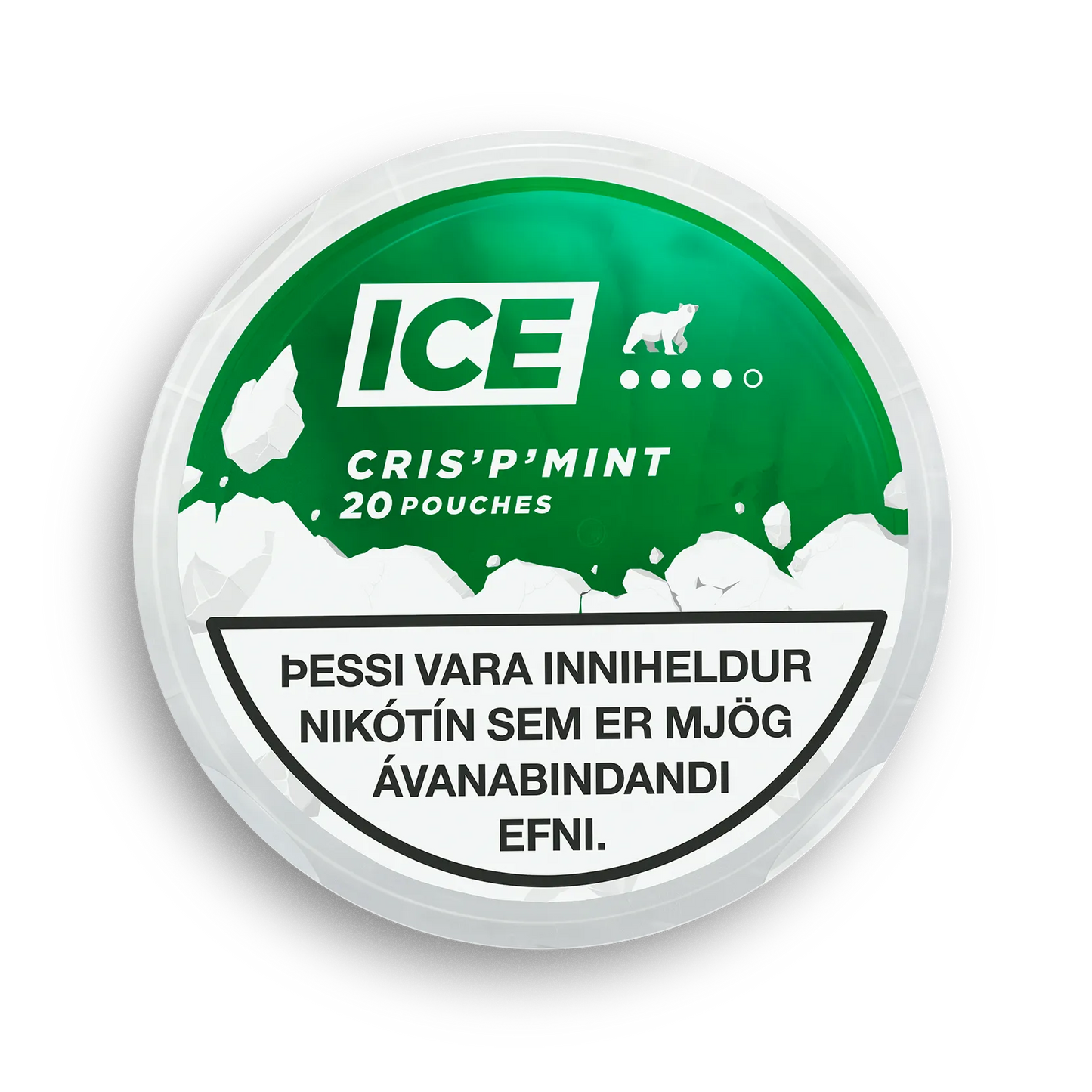 ICE Cris'p'mint #4 – nikótínpúðar vöru mynd