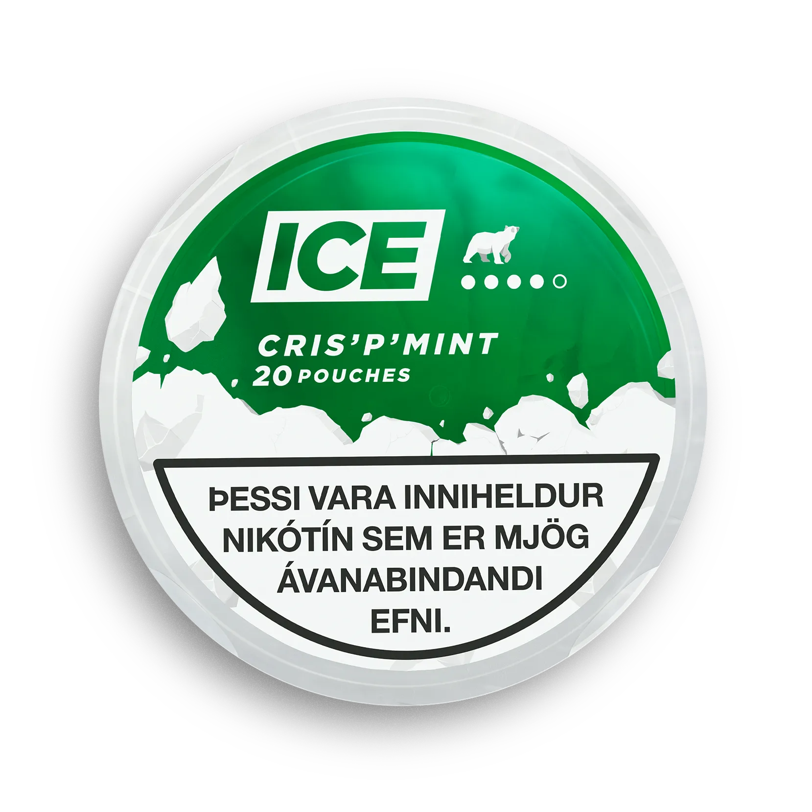 ICE Cris'p'mint #4 – nikótínpúðar vöru mynd