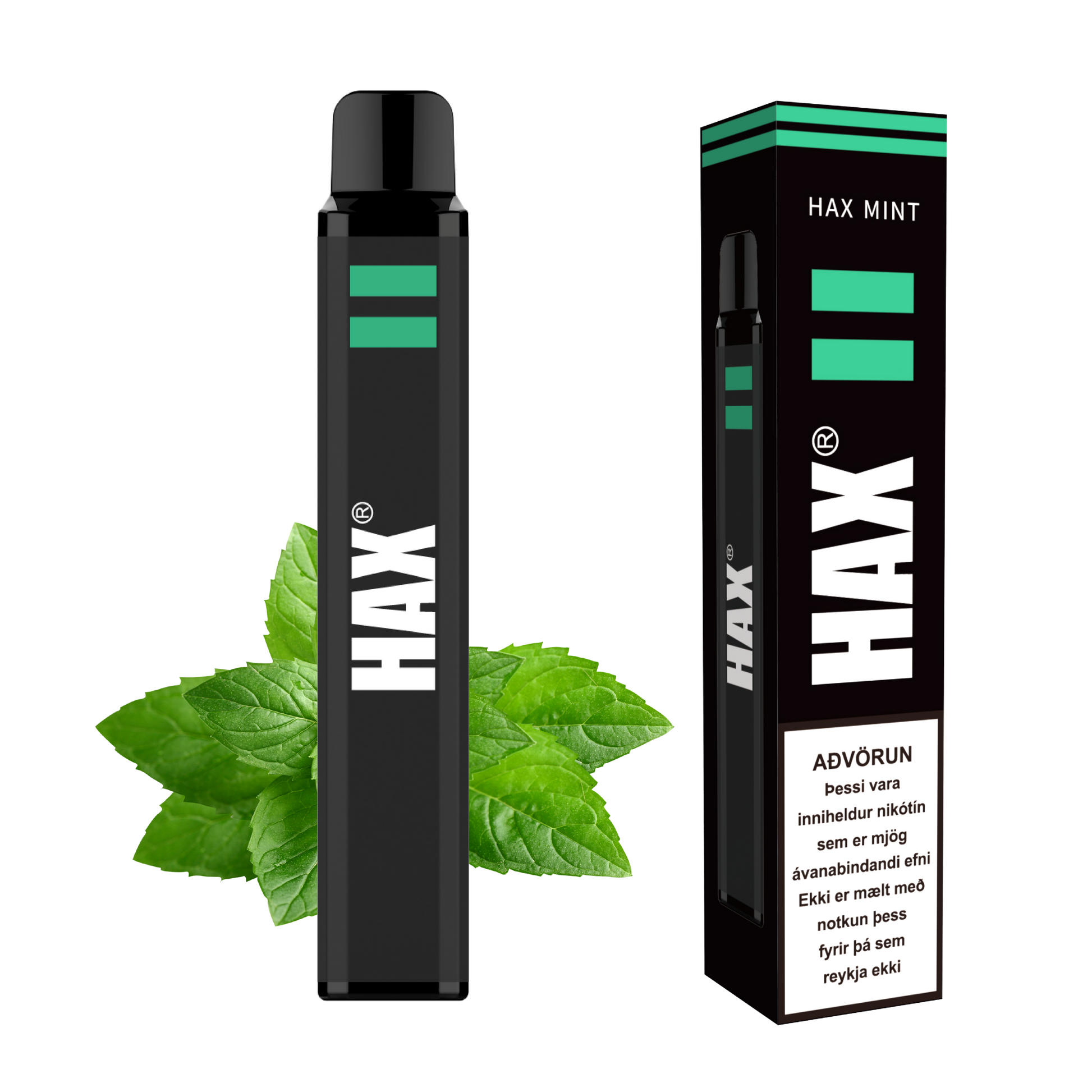 HAX Mint HAX 800 Puffs 🍵 – rafretta og vape búnaður vöru mynd