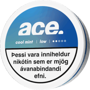 Ace Cool Mint Low – nikótínpúðar vöru mynd
