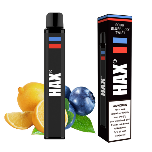 Sour Blueberry Twist HAX 800 Puffs🍋🫐 – rafretta og vape búnaður vöru mynd