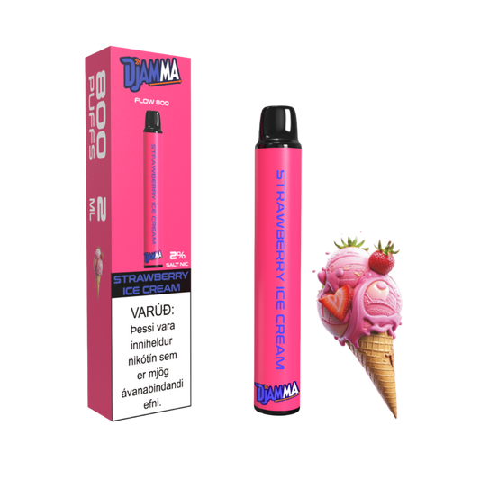DJAMMA STRAWBERRY ICE CREAM