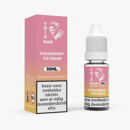 Strawberry ICE Cream Trix Salts 10ML – rúllupappír vöru mynd
