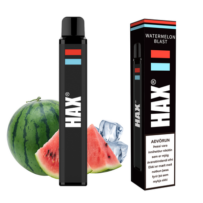 Watermelon Blast HAX 800 Puffs 🧊🍉 – rafretta og vape búnaður vöru mynd