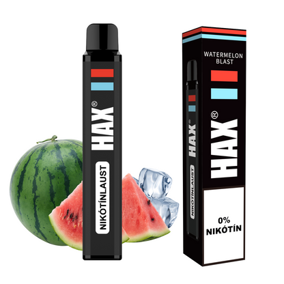 Watermelon Blast Nikótínlaust HAX 800 Puffs🧊🍉 – rafretta og vape búnaður vöru mynd